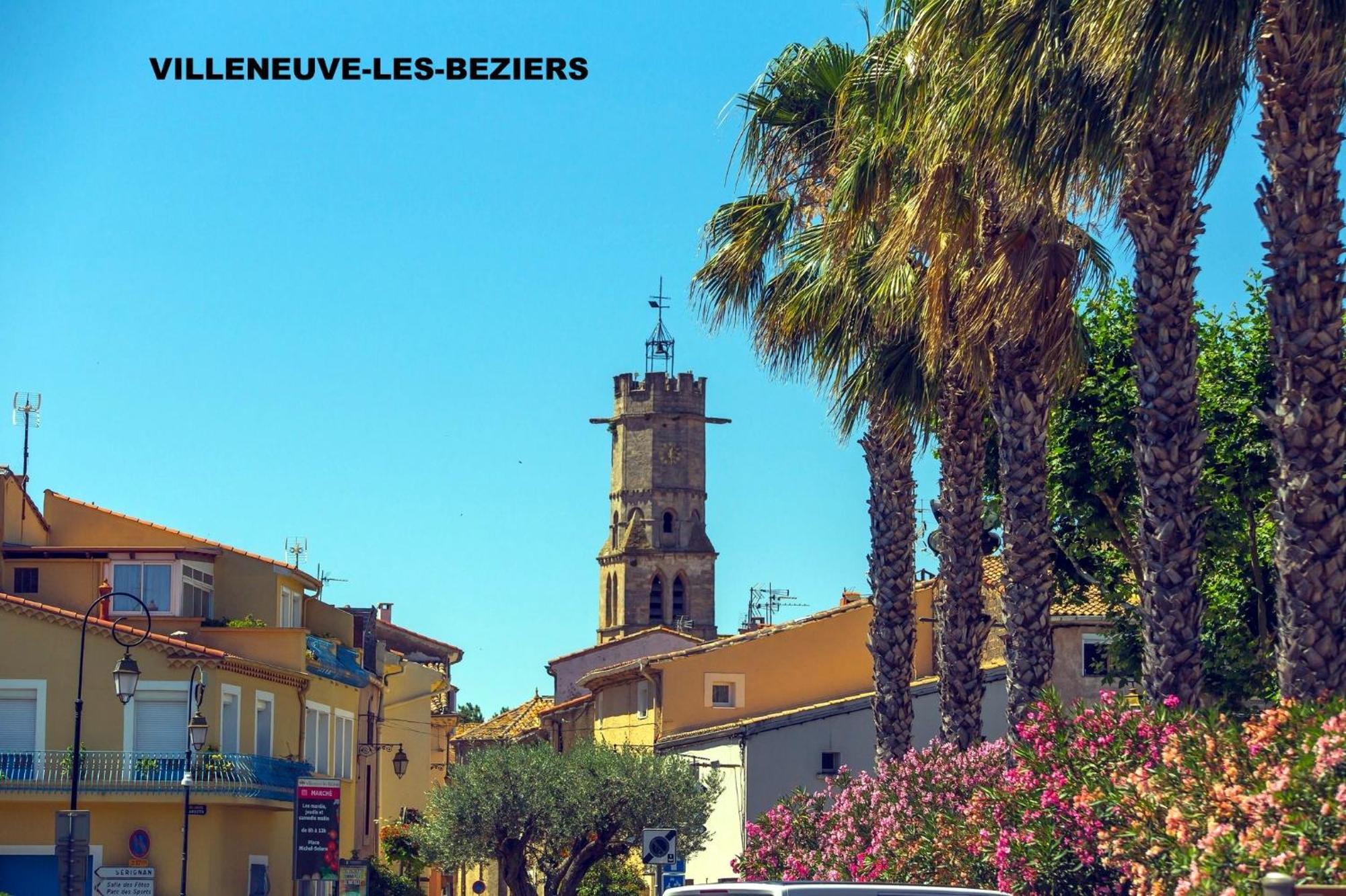 Hotel Las Cigalas Villeneuve-lès-Béziers Εξωτερικό φωτογραφία